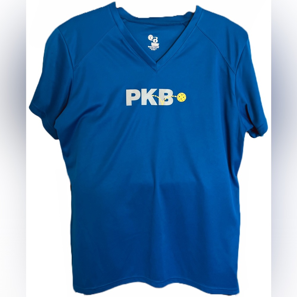 Badger "Dri Fit" wicking technology pickleball shirt, L